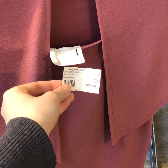 NEW** Ruffle Mini Dress - Picture 2 of 4